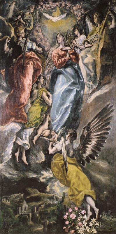 El Greco The Immaculate Conception china oil painting image